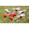 2015 Nuevo W609-8 6-Eje gyro aleación lujo quadcopter, 5.8G FPV rc quad copter, 4CH rc drone con cámara